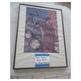 Yaqui Indian Signed Print by Amado M. Pena Jr.