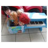 Melissa and Doug Play Piano and Pincess Dolls