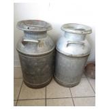 2) Milk Pails