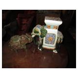 Two Decor Elephants