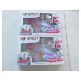 2) Pop Royalty Dolls
