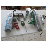 Welch Scale, Heavy Duty Stapler, Tow Straps,