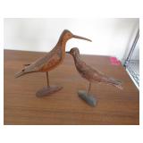 Carved Wooden Birds
