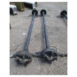 2) Trailer Moving Axels