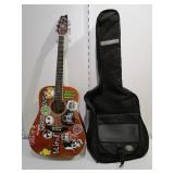 Montana Six String Guitar With Carry Bag