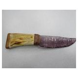 Antler Handle Stone Knife