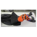 Halloween Upside Down Witch Yard Blow Up