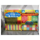 3) Speedy Tens And 3) Five Tens Punch Boards