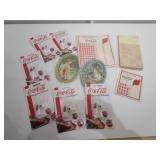 Coca-Cola Magnets And Vintage Advertising Papers