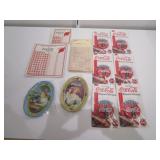 Coca-Cola Magnets And Vintage Advertising Papers