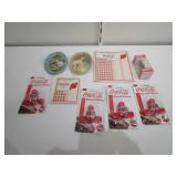 Coca-Cola Magnets And Vintage Advertising Papers