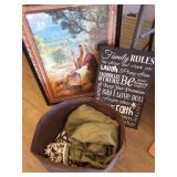 Modge Podge Puzzle in Frame, Family Saying,