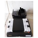 Toshiba Laptop, Paper Tray, Pencil Holder
