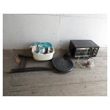 Toaster Oven Stool, Coffee Cup, Foot Bath