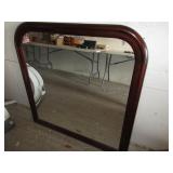 Louis Phillips Cherry Finish Mirror