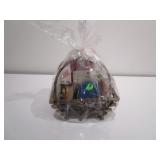 Twig Gift Basket With Cosmetics, Bracelet, Perfume