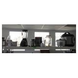 Contents of Shelf, Instant Pot, French Press,Scale