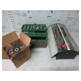 2) Toolboxes with Hand Tools, Shears and More,
