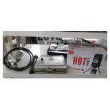 Outdoor Hot Shower, Propane Stove