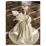 Barbie Doll with Hand Crocheted Outfit