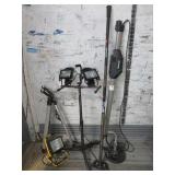 Shop Lights, Light Stand, Mortar Hoe Mixer, Dry-