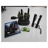Set Of Midland Walkie Talkies, Ninja II DVD, Car
