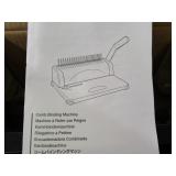 Comb Binding Machine