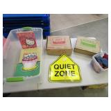 Bean Bags, Construction Paper, Activity Books