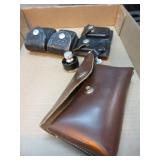 Leather Belt Pouch, Leather Pockets,