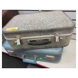 2) Small Hard Back Suitcases (Classic Style)