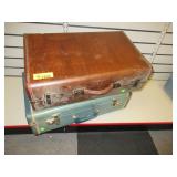 2) Larger Hard Back Suitcases (Classic Style)