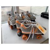 3) Pairs of Sketchers Roller Skates