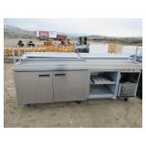 Sandwich Making Refrigerator With Flip Open Top