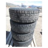 4) Wheels With Tires LT285/75R16, Lug Nuts