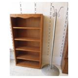 Tall Bookcase wtih Coat Rack