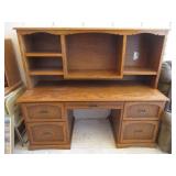 Heavy Duty Desk with Backdrop