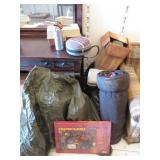 Camping Lot: Camp Grill, Sleeping Bags, Canteen