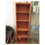 Tall Slim Bookcase