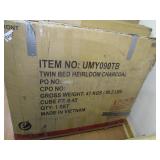 Twin Bed Heirloom Charcoal Bed Frame