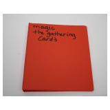 Binder with Magic the Gathering Cards