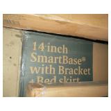 14" Smartbase with Bradket and Bed Skirt