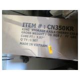 King Storage Rails Cherry Color