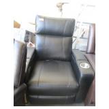 Black Leather Recliner