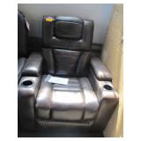 Black Leather Recliner