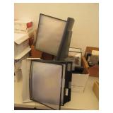 Standing Sheet Protectors, Picture Frame, White