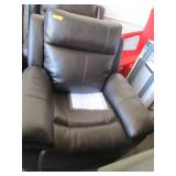 Brown Leather Recliner