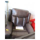 Brown Leather Recliner