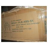 2) Boxes with King Size Smart Box Spring