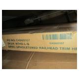 Upholstered Nailhead Trim Headboard