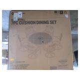 7 Piece Cushion Dining Set